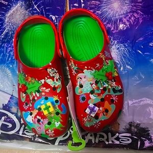 CHRISTMAS DISNEY PARK ADULT CROCS